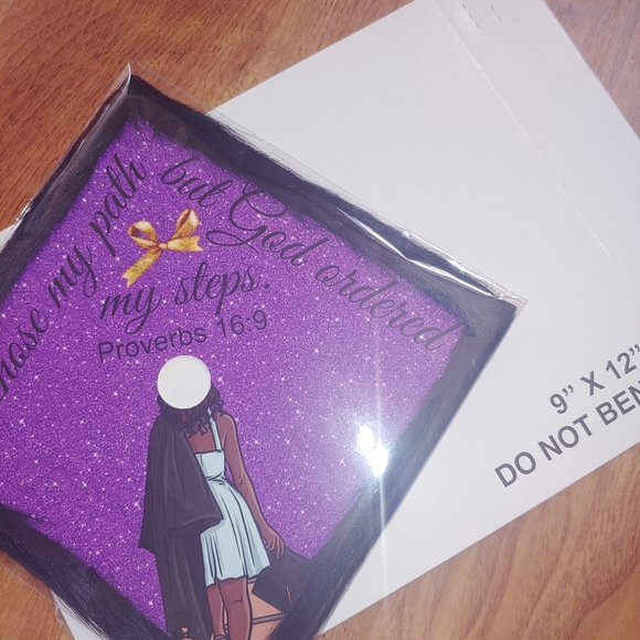 Graduation cap topper/MY STEPS/DIY
